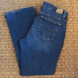 Levi's 550 Relaxed Boot Cut Stretch Jeans